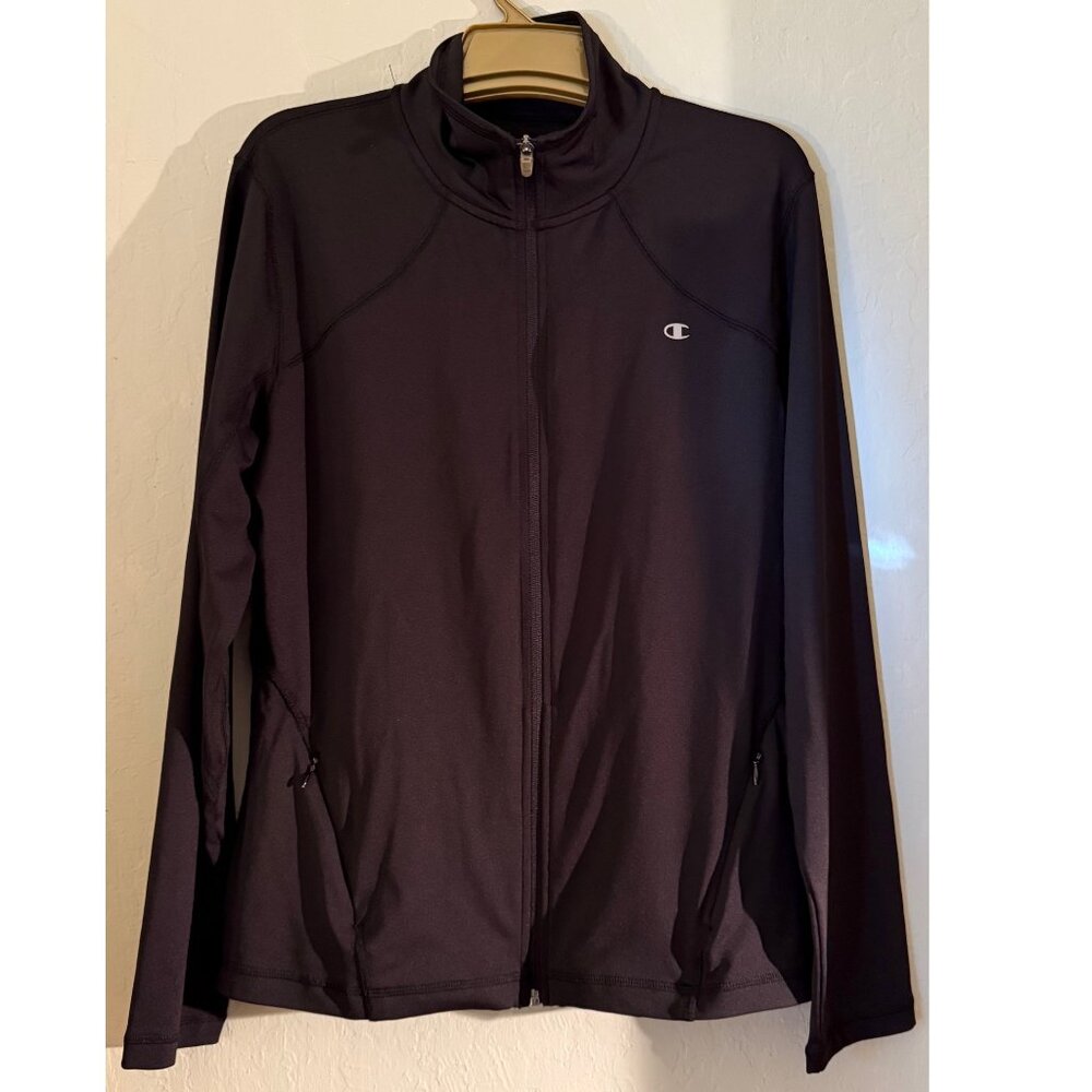 Champion Double Dry Full Zip Black Jacket 2XL